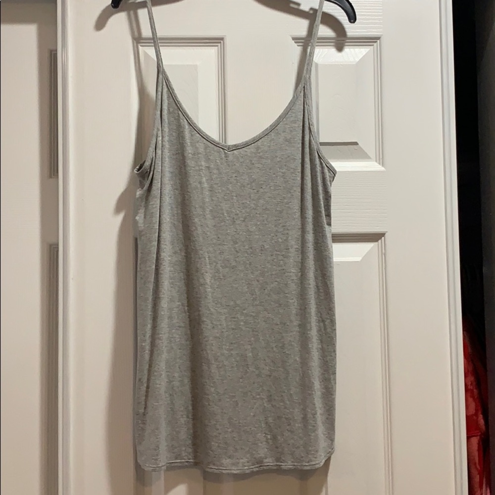 Gray tank top